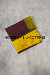 Korvai Border Plain Silkcotton