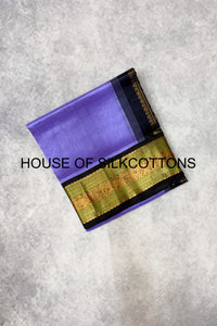Korvai Border Plain Silkcotton