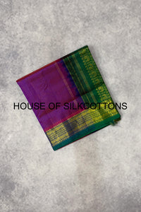 Zari Checks Silkcotton