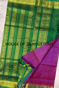 Zari Checks Silkcotton