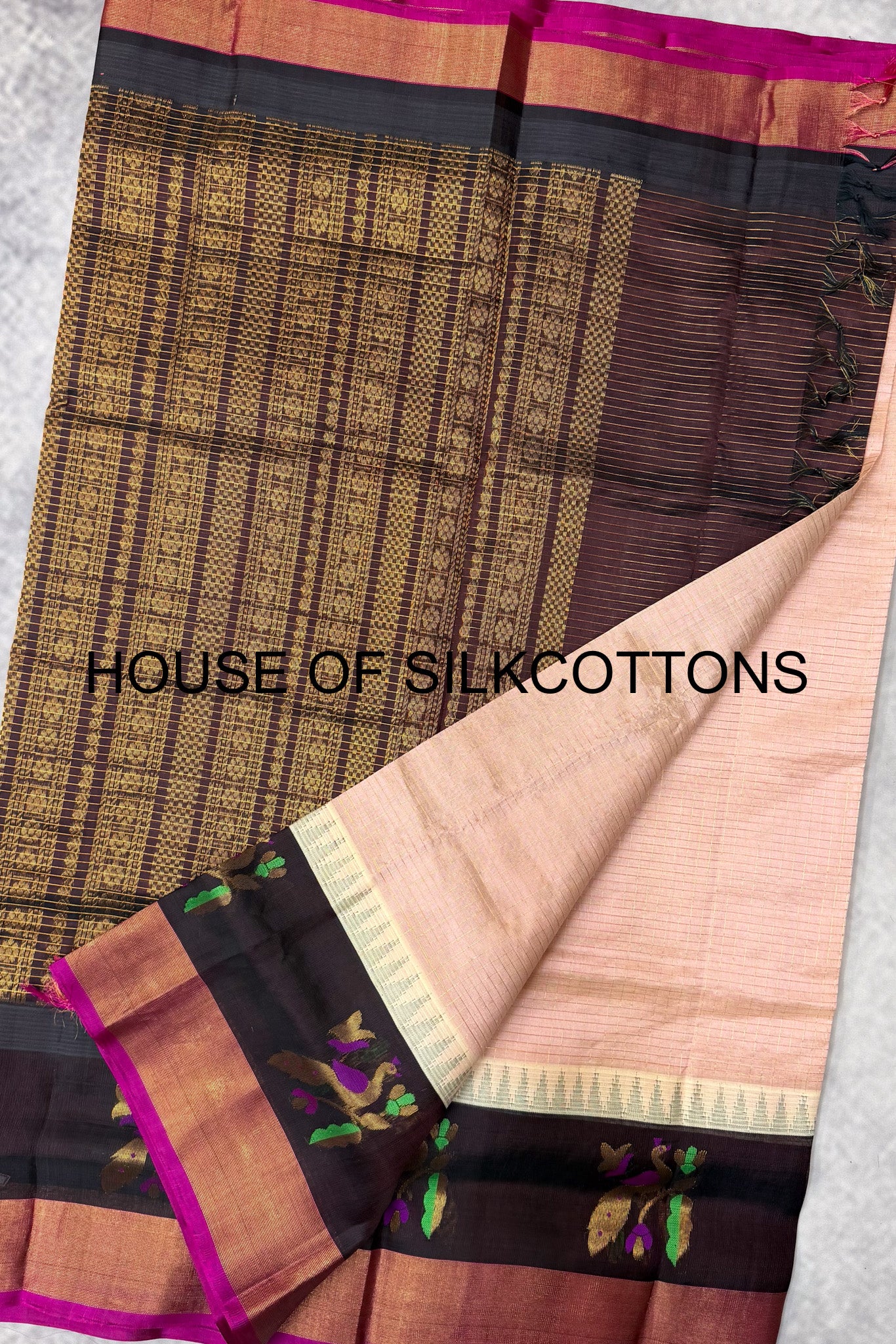 Contemporary Korvai Silkcotton