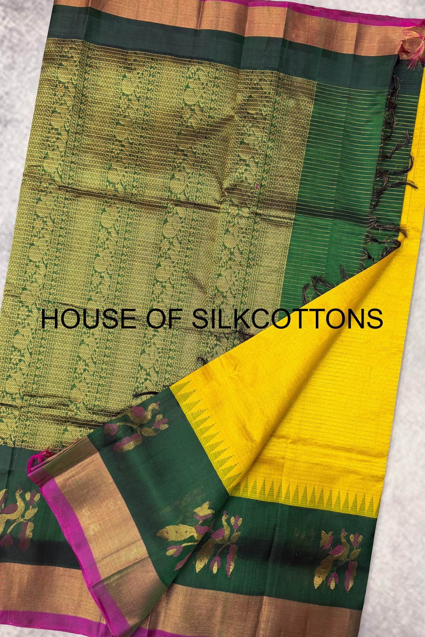 Contemporary Korvai Silkcotton