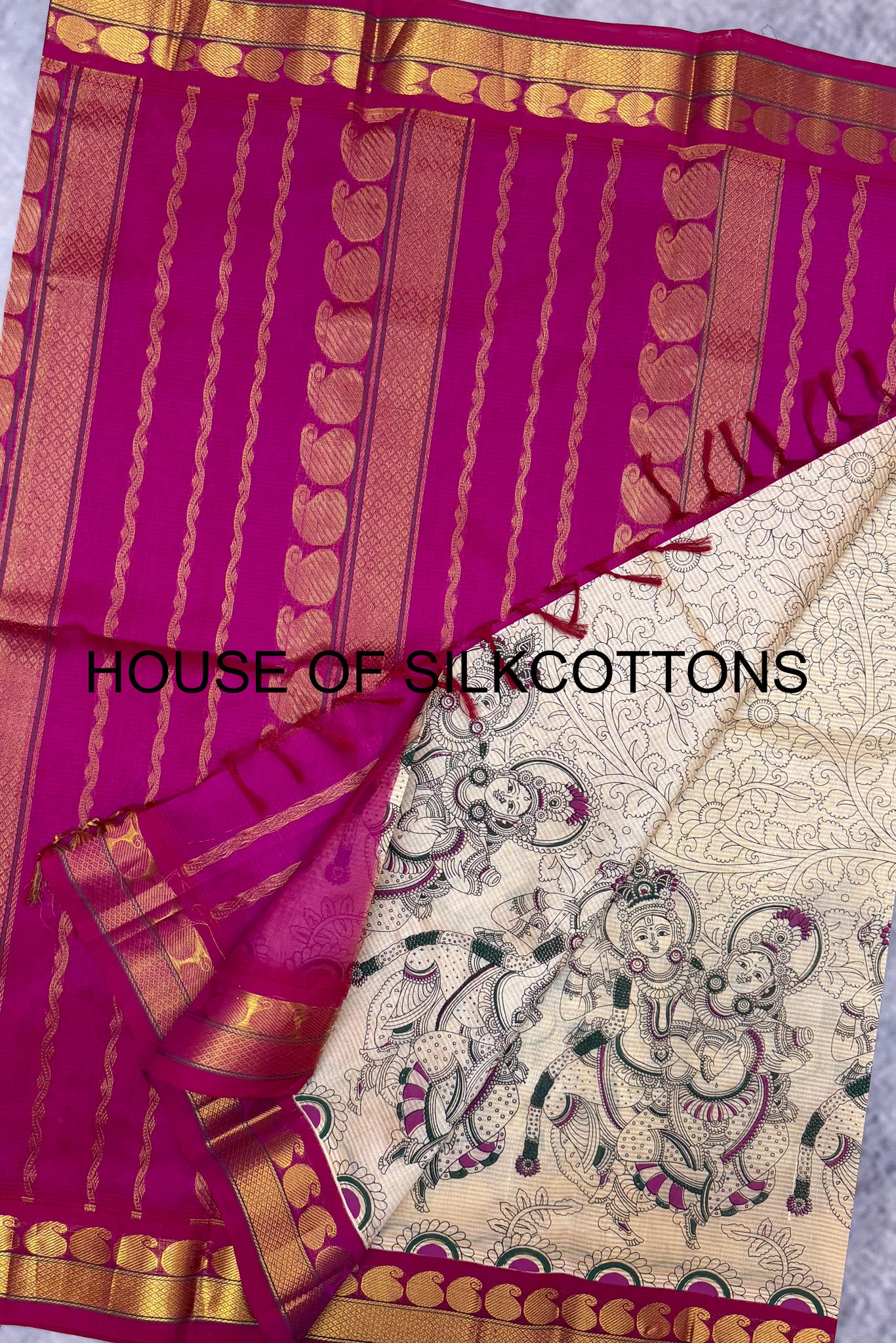 Contemporary Korvai Silkcotton