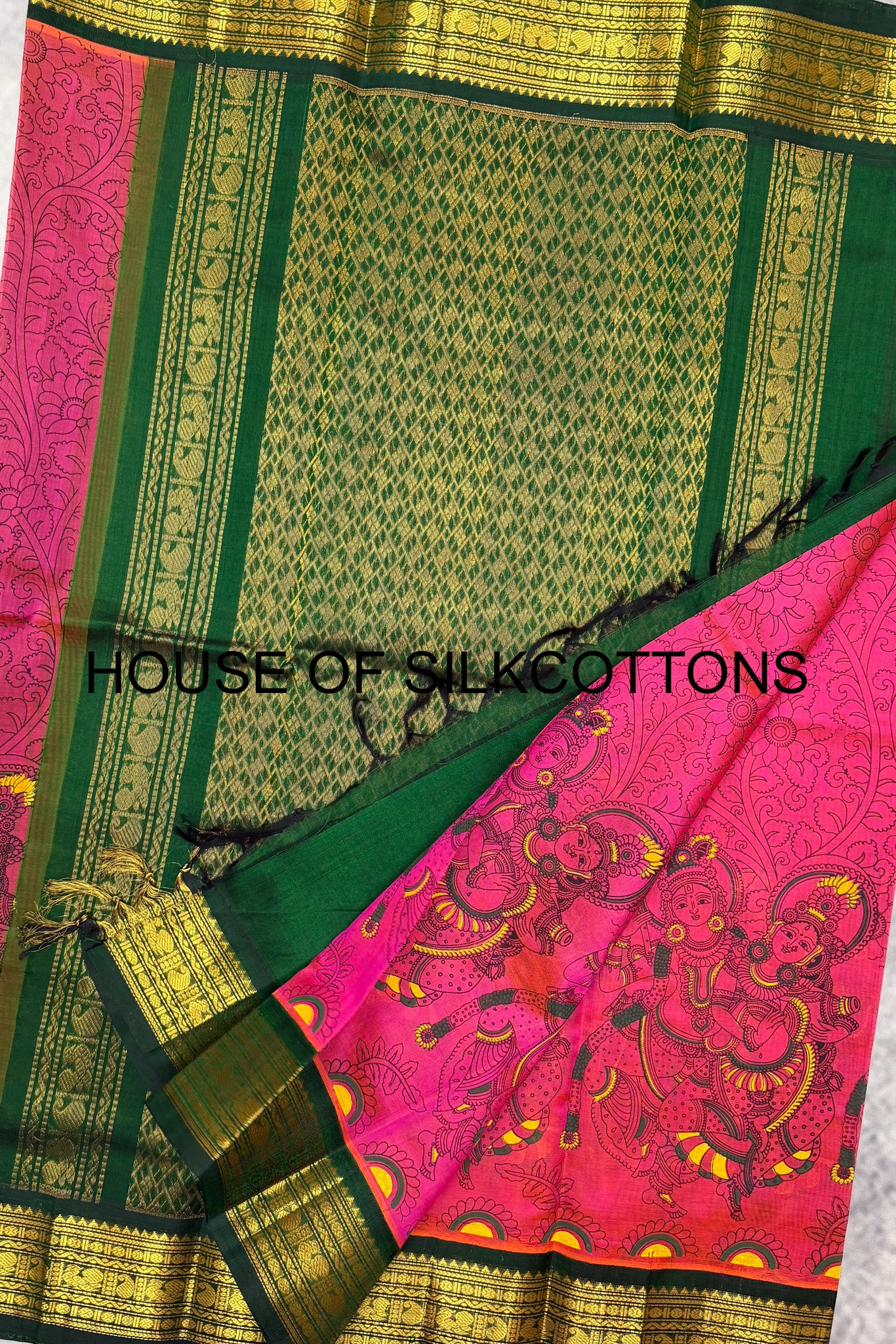 Contemporary Korvai Silkcotton