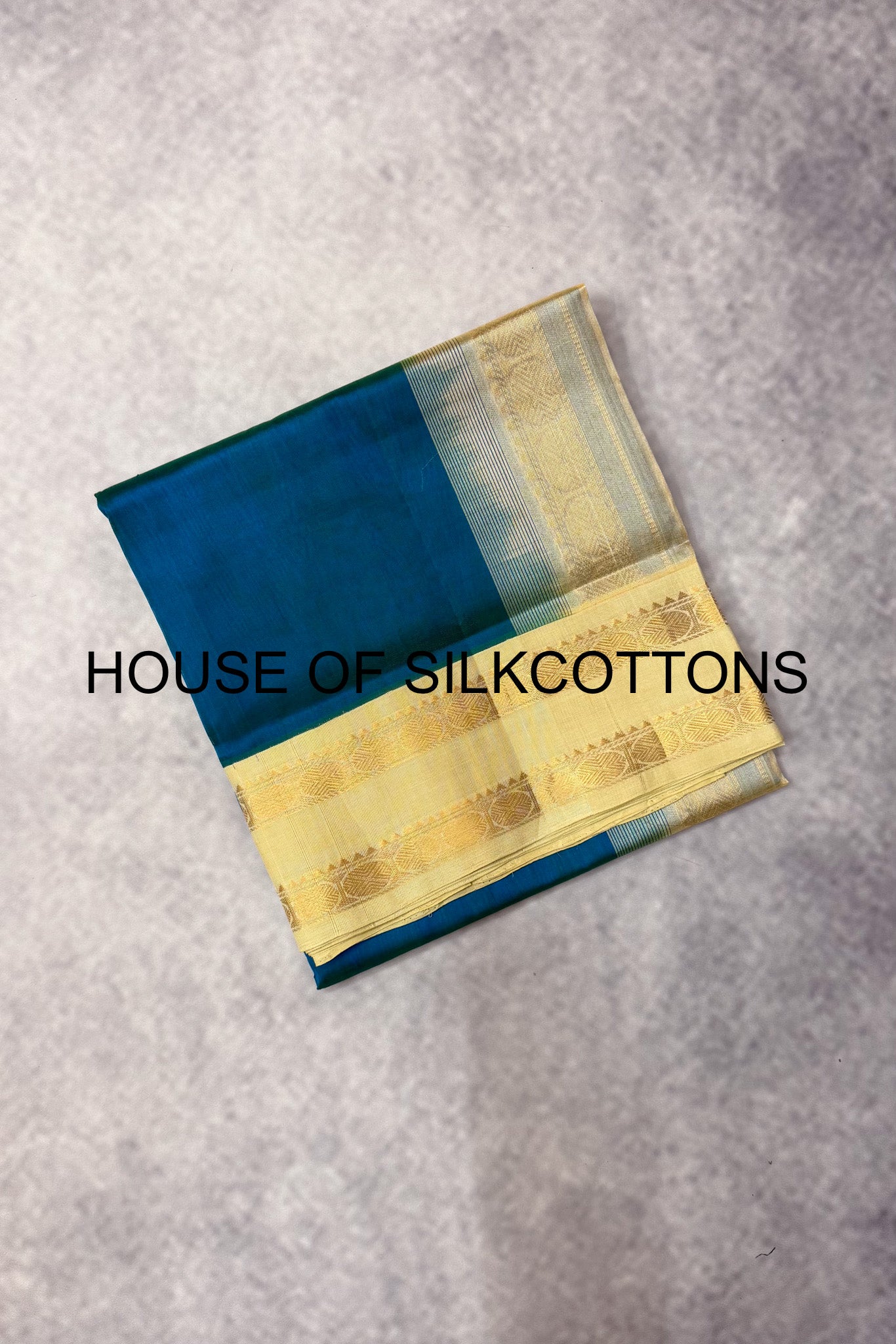 Korvai Border Plain Silkcotton