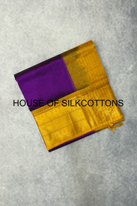 Mangalagiri Kanchi Korvai Border silkcotton