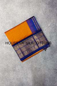 Mangalagiri Kanchi Korvai Border silkcotton