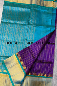 Lakshadeepam Korvai Border Silkcotton