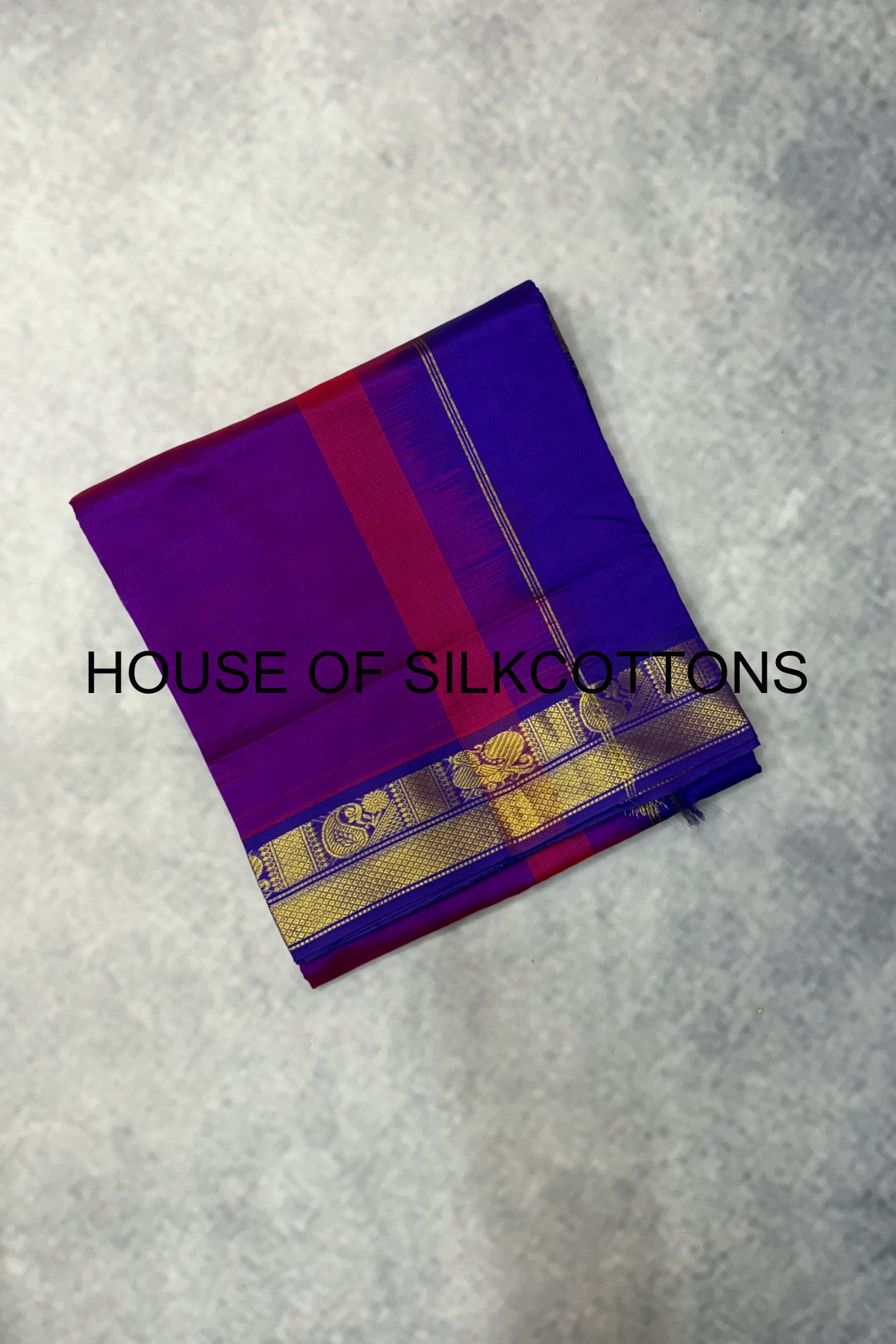 Semi Silkcotton Seer Pallu Madisar Silkcotton